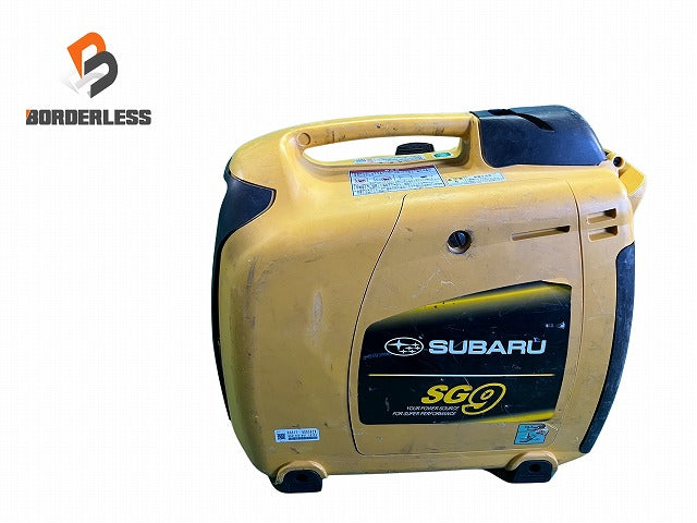 ☆中古動作品☆ SUBARU スバル スタンダード 発電機 SG9 ポータブル 電源 災害時非常電源 アウトドア |  誰もが安心できる工具専門のリユース工具販売専門店Borderless