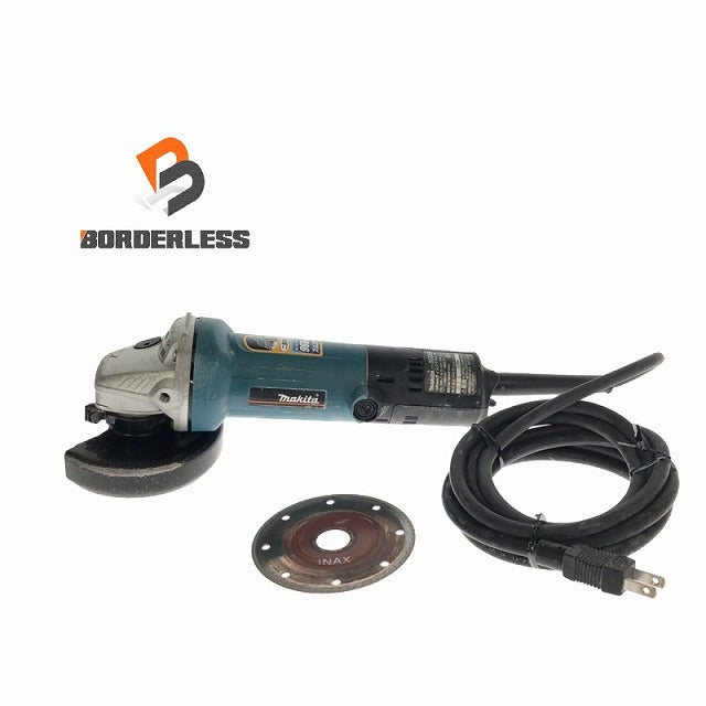 ☆中古品☆makita マキタ 100V 100mm ディスクグラインダー 9533B コード式 ディスクサンダー 研磨 研削 切削 切断 |  誰もが安心できる工具専門のリユース工具販売専門店Borderless