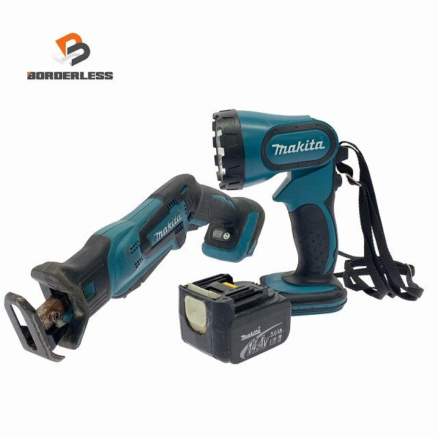 ☆中古品2点☆makita マキタ 14.4V 充電式レシプロソー JR144D