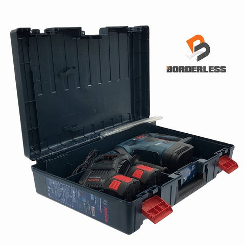 ☆極美品☆BOSCH ボッシュ 18V コードレスハンマードリル GBH18V-36C バッテリ2個(18V 8.0Ah)充電器付 SDS-max コードレス 穴あけ - 0