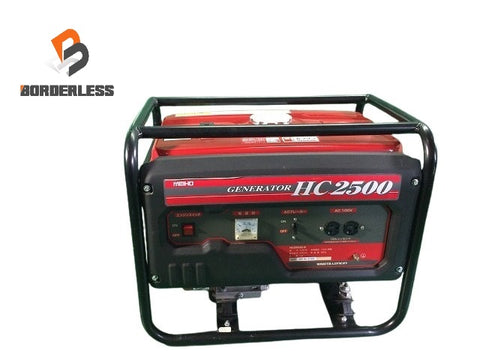 ☆中古品☆WAKITA ワキタ エンジン 発電機 HC2500-6 ガソリンエンジン アウトドア 防災 MEIHO/メイホー 111097