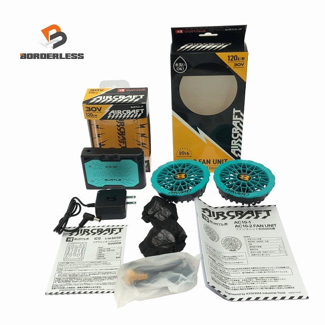 ☆未使用品セット☆BURTLE バートル 30V エアークラフト専用バッテリー