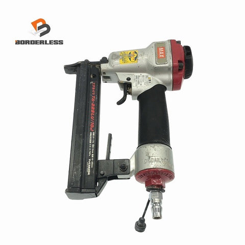 ☆比較的綺麗☆MAX マックス 常圧/一般圧 ステープル用エアネイラ TA-225LU/10J 肩巾10mm 長さ25mm エアタッカー エアータッカー117552