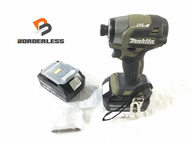 ☆美品☆ makita マキタ 18V 充電式インパクトドライバ TD173DXO