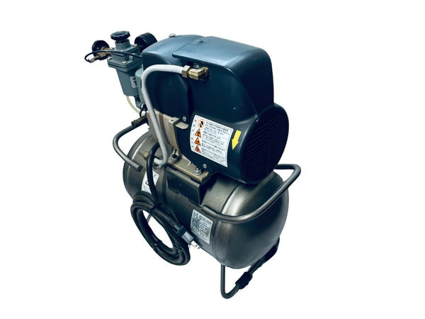 ☆中古品☆ HITACHI 日立 100V 常圧エアコンプレッサー スーパーオイルフリーベビコン 0.2LE-8SB  50/60Hz共用133607 - 4