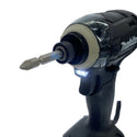 ☆美品☆makita マキタ 18V 充電式インパクトドライバー TD149D 黒/ブラック バッテリ1個(3.0Ah) 充電器 ケース付 コードレス118452 - 10