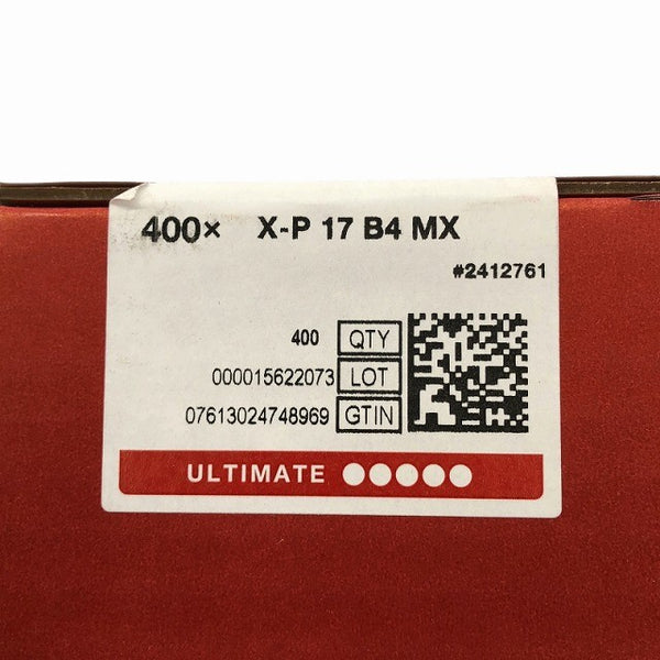 ☆未使用品 9箱セット☆HILTI ヒルティ 17mm コンクリート用ネイル BX4用ピン X-P17 B4MX 400本入(計3600本入)133816 - 9