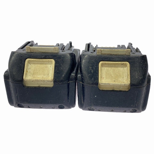 ☆中古品2点セット※コメント必読☆makita マキタ 18V 5.0Ah 純正 リチウムイオンバッテリー BL1850B 残量表示付 充電池 蓄電池131140 - 5