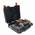 ☆美品☆B＆D BLACK+DECER ブラック＆デッカー 18V コードレスインパクトドライバー BPCI18 バッテリ2個 充電器 ケース117663 - 2