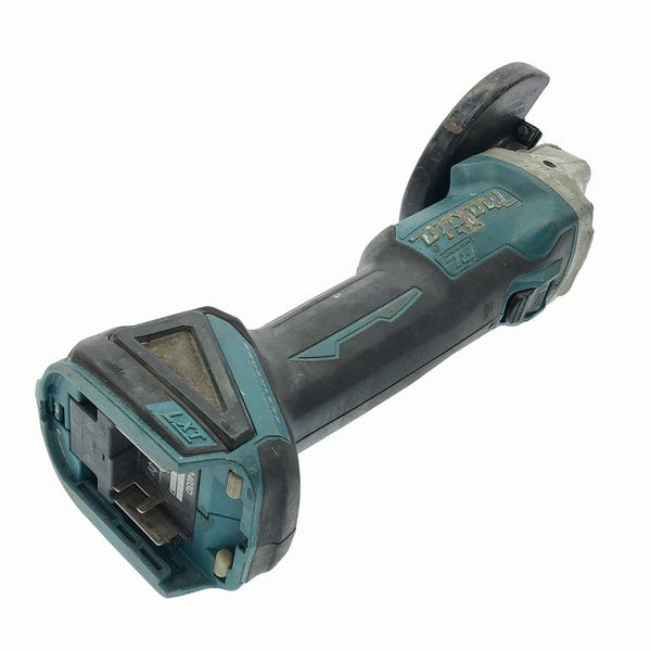 ☆中古品☆ makita マキタ 14.4V 100mm 充電式ディスクグラインダー GA403D 青/ブルー 本体のみ 研磨 研削116968 - 4