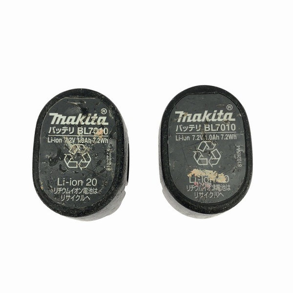 ☆比較的綺麗☆makita マキタ 7.2V 充電式ペンインパクトドライバ TD021D 青/ブルー バッテリー1個(7.2V1.0Ah)付き - 10