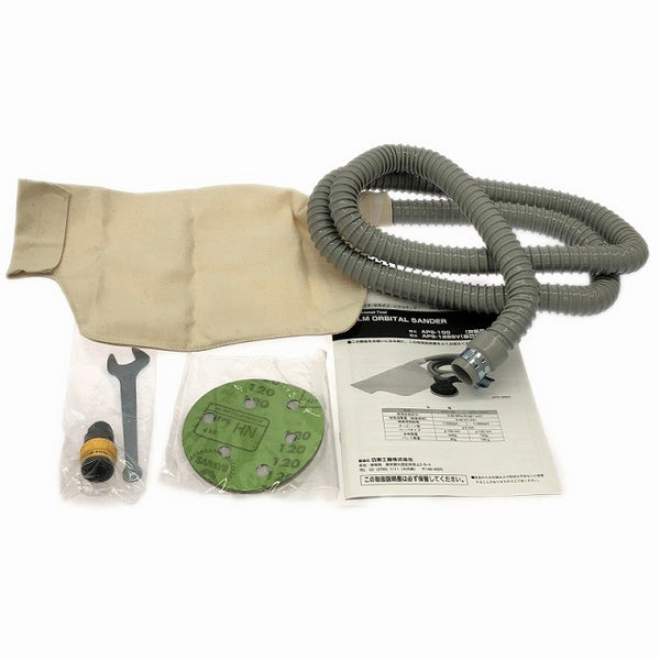☆未使用品☆NITTO KOHKI 日東工器 パームオービタルサンダー APS-125SV (集塵機能付き)空気式オービタルサンダー133213 - 10