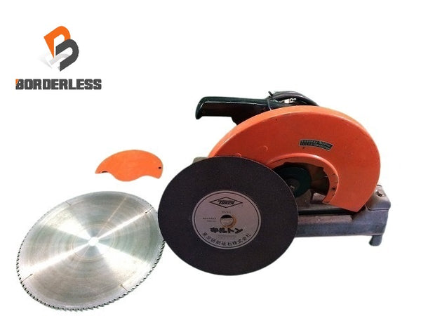 ☆中古品☆ makita マキタ 100V 355mm 14型 高速切断機 モデル2414 高速カッター 鉄工 現場 プロユース - 1
