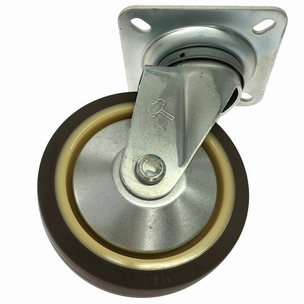 ☆未使用品 6点セット☆HAMMERCASTER ハンマーキャスター自在車 車輪 419S-UB150 ウレタン車(熱可塑性・B入)136441 - 2