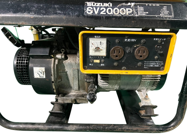 ☆中古品☆SUZUKI スズキ エンジン発電機 SV2000P ガソリン工具 アウトドア キャンプ129784 - 6