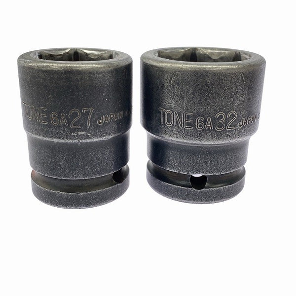 ☆中古品☆TONE トネ 差込角19.0mm ラチェットハンドル 471 ソケット 27mm 32mm 36mm 付き 大型ソケットレンチ131056 - 10