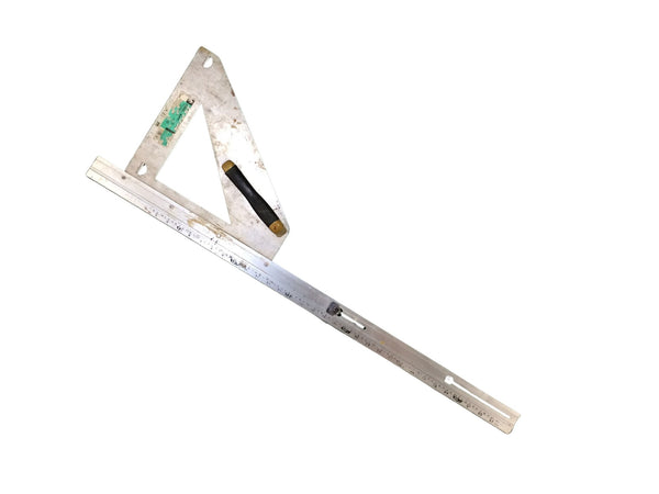 ☆中古品☆SHINWA シンワ測定 エルアングル 型番不明 1000mm 平ピタ 品番10297 300mm 丸のこガイド付き133462 - 5