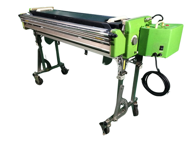☆中古品 コメント必読☆ KYOKUTO 極東産機 100V 自動糊付け機 Prime-S 本体+スリッター+パーツ クロス 壁紙131010 - 4