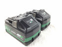 ☆未使用品 2点セット☆HiKOKI ハイコーキ 36V 4.0Ah 純正 マルチボルトバッテリー BSL36B18X リチウムイオン蓄電池117573 - 2