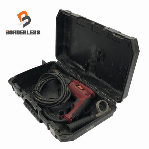 ☆中古品☆ MAX マックス 100V 振動ドリル PK-V201 本体+パーツ+ケース 穿孔 穴あけ 建設 現場