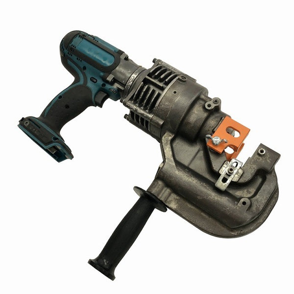 ☆中古品☆ OGURA オグラ 18V コードレス油圧式パンチャー N209WDS 青/ブルー本体+パーツ+ケース 切断 鉄工116916 - 5