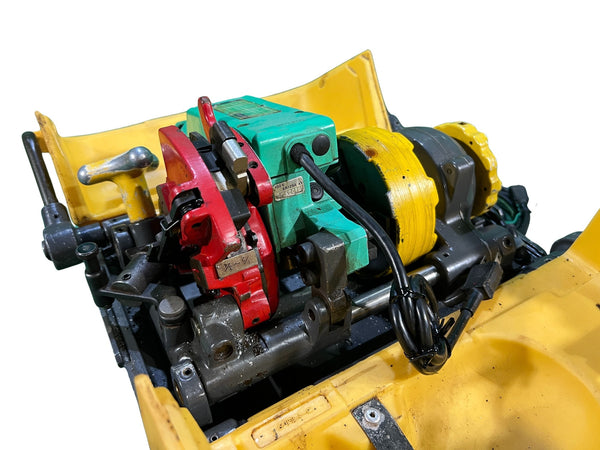 ☆中古品☆REX レッキス工業 100V レッキススター25 ねじ切り機 S25A3 S25AⅢ 自動切り上げ 加工 小型ハイプマシン117170 - 2