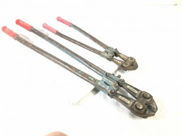 ☆中古品2点セット☆MCC ボルトクリッパー 600mm/900mm 手動式 番線カッター ボルトカッター 切断機 鉄線 手工具 ハンドツール132556 - 3