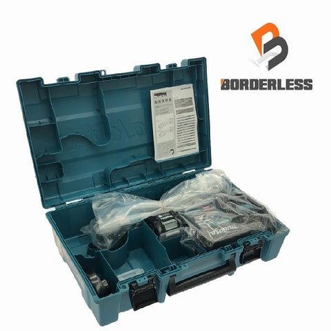 ☆未使用品☆makita マキタ 40Vmax 100mm 充電式ディスクグラインダ GA001GRDX バッテリ2個(40Vmax2.5Ah) 充電器付137313 - 0