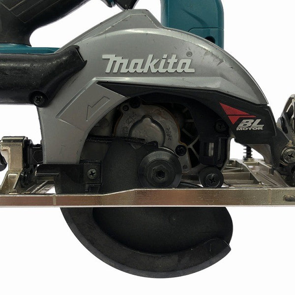 ☆中古品☆makita マキタ 40Vmax 125mm 充電式マルノコ HS008G 青 充電器 ケース付 コードレス 丸のこ 丸ノコ 丸鋸 木工用 切断機130489 - 9