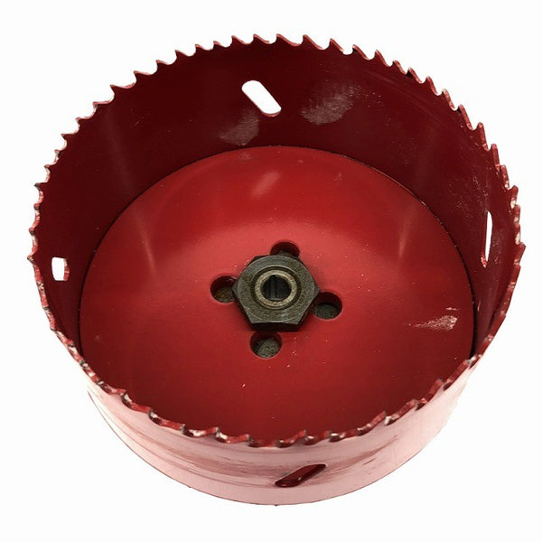 ☆中古セット ミヤナガ 宮永 ダウンライト用 バイメタルホールソー SLPS100 エスロックシャンク SLSKR ホールカッター ホルソー137218 - 10