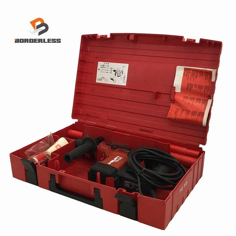 ☆比較的綺麗☆HILTI ヒルティ ハンマドリル TE55 ビット TE-Y 30-37 25/32 20/32 TE-YX 15/35 ケース付 ハンマードリル135811