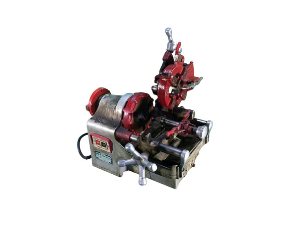 ☆中古品☆REX レッキス パイプマシン N40A3 ねじ切り ダイヘッド付き - 2