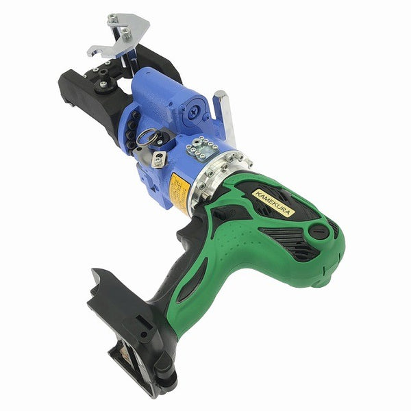 ☆未使用品☆KAMEKURA 亀倉精機 36V コードレスチャンネルレールカッター M-40LB バッテリ1個 充電器 切断カセット付 充電式137781 - 4