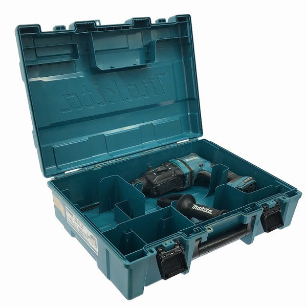 ☆中古品☆makita マキタ 18V 18mm 充電式ハンマドリル HR182D 本体＋ケース付 コードレス ハンマードリル 穴あけ 穿孔133921 - 2