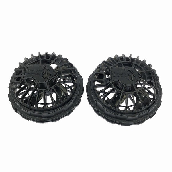 ☆比較的綺麗☆BURTLE バートル 24V エアークラフト用バッテリー AC09 赤 ファンユニット AC09-2 アーバンブラック 2025年モデル - 6