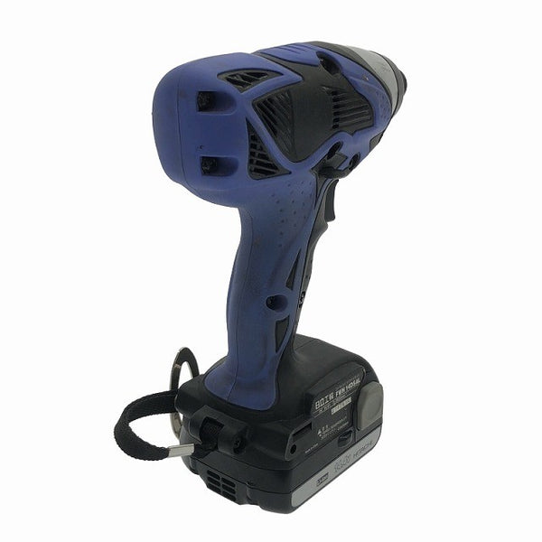 ☆中古品☆HITACHI 日立工機 14.4V コードレスインパクトドライバー FWH14DSAL バッテリ2個(1.5Ah) 充電器 ケース付 充電式 - 6