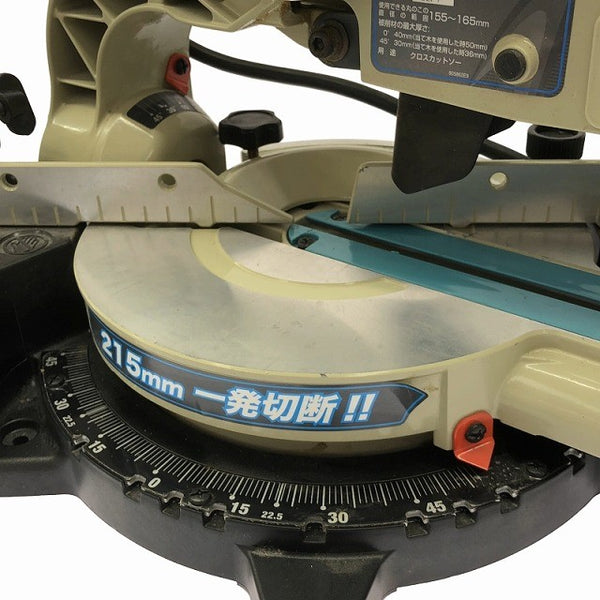 ☆中古美品☆makita マキタ 100V 165㎜ スライドマルノコ LS0611 卓上スライド丸ノコ ライト・レーザー無しモデル 木工 DIY118514 - 8