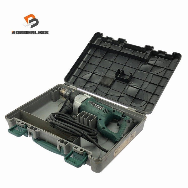 ☆中古品☆HITACHI 日立工機 100V 18mm 振動ドリル DV18VA チャックハンドル ケース付き DIY 穴あけ 電動工具 日曜大工131419 - 1