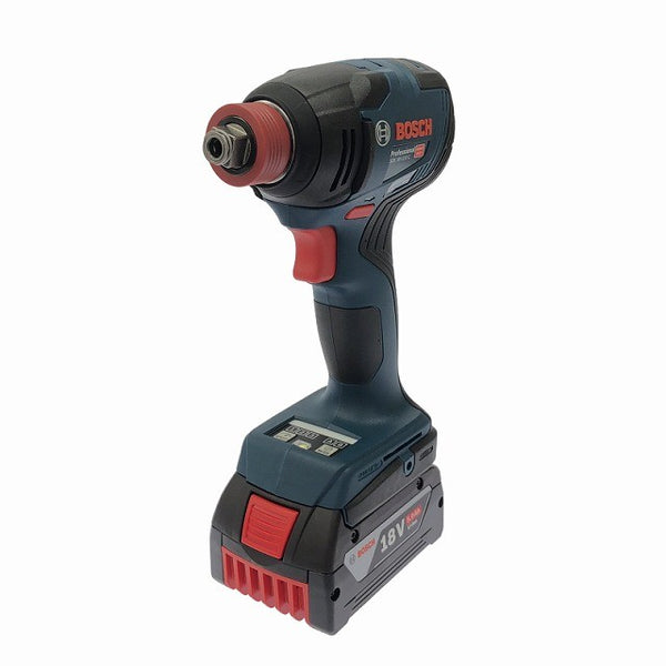 ☆未使用品☆BOSCH ボッシュ 18V コードレスインパクトドライバー/レンチ PRO GDX18V210C バッテリ2個(18V5.0Ah) 充電器付128020 - 4