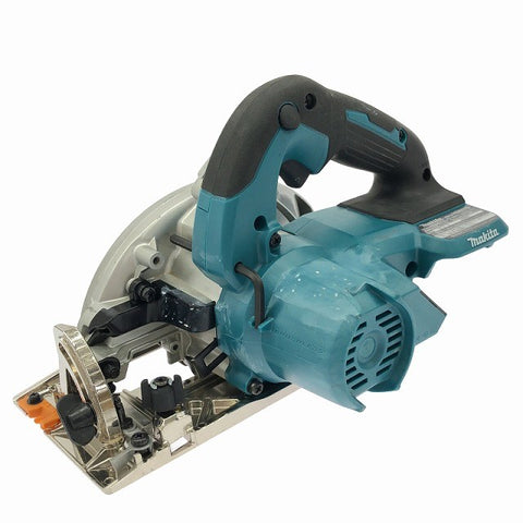 ☆比較的綺麗☆makita マキタ 18V 165ｍｍ 充電式マルノコ HS631D バッテリ1個(6.0Ah) 鮫肌付 コードレス丸のこ 2022年9月製造127455 - 0