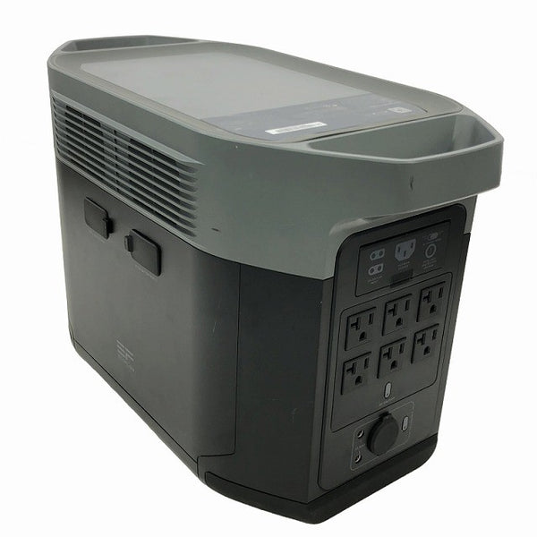 ☆中古品☆EcoFlow エコフロー ポータブル電源 DELTA 2 MAX EFDELTA2Max-JP デルタ2マックス 2,048Wh アウトドア132768 - 4