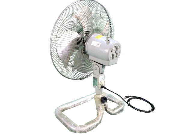 ☆中古品☆YUASA ユアサプライムス 45cm アルミフロア扇 YAF-459T アルミ 据置型 工場扇 扇風機 ナカトミ117661 - 5