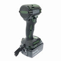 ☆極美品 限定色☆makita マキタ 18V 充電式インパクトドライバ TD171DGXAG グリーン バッテリ2個(6.0Ah) 充電器 ケース116772 - 6