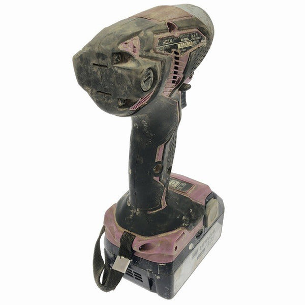 ☆中古品☆HITACHI 日立工機 18V コードレスインパクトドライバー WH18DKL バッテリ2個(3.0Ah) 充電器 ケース付 充電式134302 - 6
