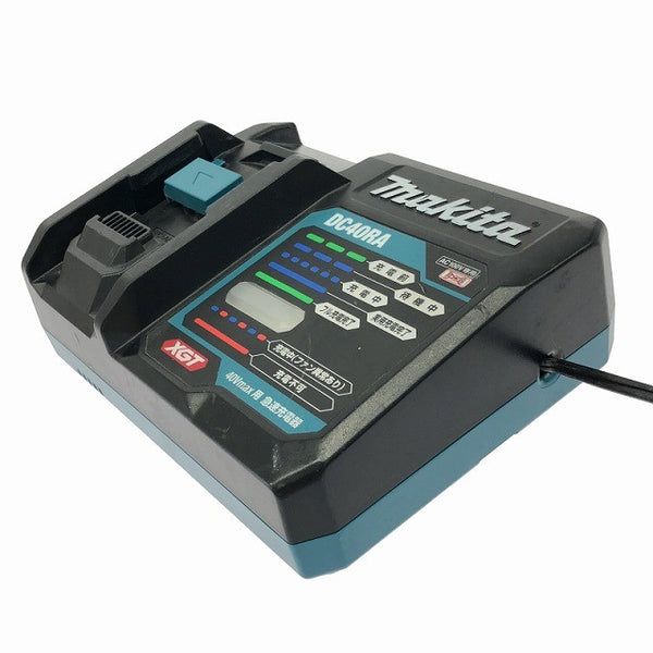 ☆比較的綺麗です☆makita マキタ 40Vmax用 純正 急速充電器 DC40RA リチウムイオンバッテリー用 リチウムイオン電池用131793 - 3