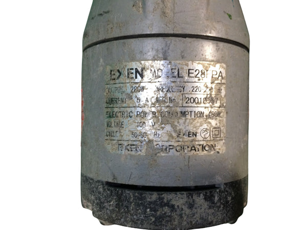 ☆中古品☆EXEN エクセン コンクリートバイブレータ E28FPA 軽便バイブレータ ベビーフレキ フレキ長さ1.0m129849 - 9