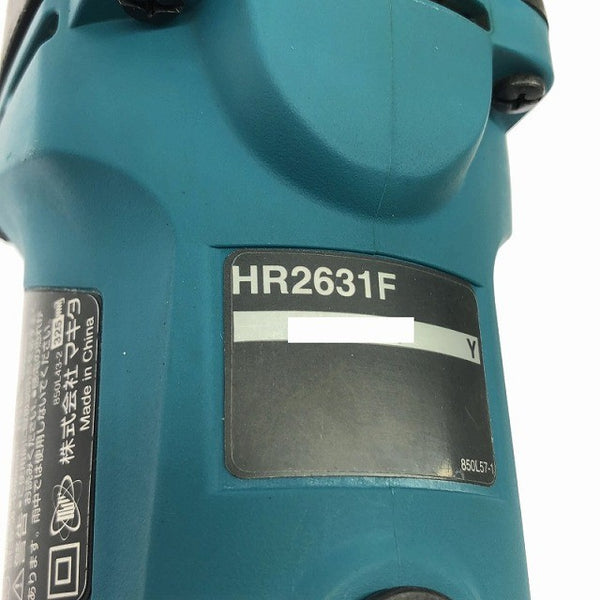 ☆比較的綺麗です☆makita マキタ 100V 26mm ハンマドリル HR2631F ケース付き 電動工具 穴あけ 破砕 ハンマードリル135615 - 8