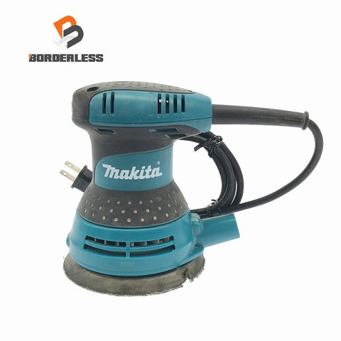☆中古品☆makita マキタ 100V 125mm ランダムオービットサンダ BO5030 本体のみ 研磨 研削 大工道具 サンダー
