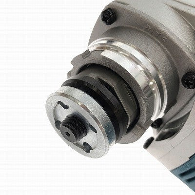 ☆未使用品☆ makita マキタ 18V 100mm 充電式ディスクグラインダー GA418DZ 青/ブルー 本体+パーツ114837 - 6