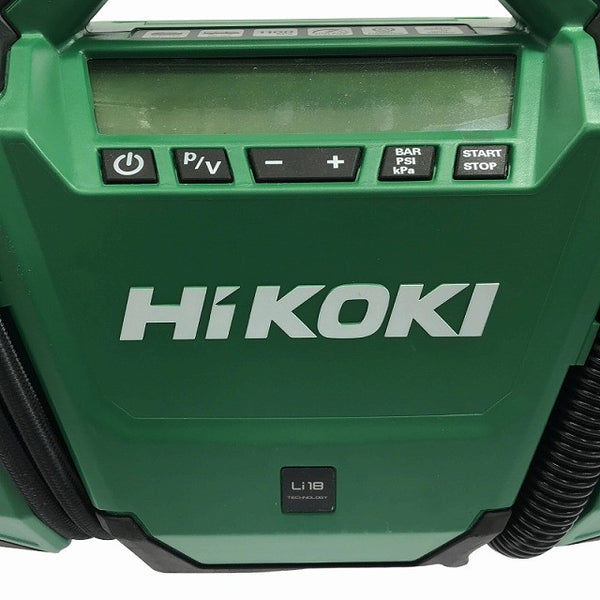 ☆極美品☆ HIKOKI ハイコーキ 18V コードレス空気入れ UP18DA 本体+パーツ 充電式 バッテリー式 旧HITACHI/日立工機123133 - 7